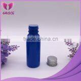 1/3oz Solid Blue PET Plastic Cosmetic Bottles thumbnail-3