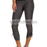 Women's Elastic Polyester Fitness Yoga Pants thumbnail-1