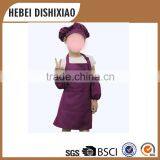 Wholesale Children Baking Set Kids Cotton Aprons Drawing Apron Sets thumbnail-3