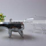 Hot Selling Cheap Animal Shape Tableware Christmas Coated Pyrex Glass Indoor Decoration thumbnail-4