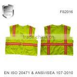 Manufacturer Polyester Reflective Vest