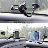 Gooseneck Universal Car Windshield Dashboard Suction Cup Mount Rotating Stand holder For Phones GPS