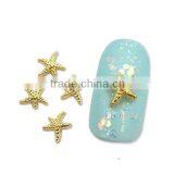 2016 Most Popular Summer Sea Series Metal Nail Parts, Gold Silver Starfish 3D Nail Art Decoration thumbnail-4