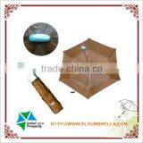 6 Panel Cheap Promotion 3 Fold Umbrella
