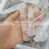 10~11cm Clear Crystal Beauty Massage Stick Ancient Chinese Dim Mak Stones Guasha Tool thumbnail-1