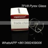 wholesale 5.5ml TFV8 pyrex Glass for TFV8 Sub Ohm Tank