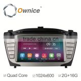 Factory price quad core Android 4.4 & Android 5.1 2 din auto radio for Hyundai Tocson IX35 built in wifi