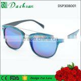 2016 Summer Design High Quality PC Injection Unisex Fake Wood Sunglasses Mirror Coating Lens thumbnail-1