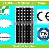 GT200-36-M 200W 36V Solar Panel Kit