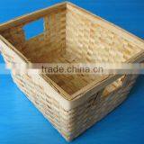 Woodchip Laundry Handle Basket