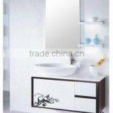 Classical Export High Quality Xuancheng Cheap PVC/MDF Bathroom Cabinet thumbnail-1