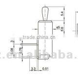 TPDT Toggle Switch 20a / 9 Pin Toggle Switch China Manufacturer thumbnail-5