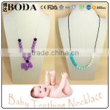 Baby Teething Toyteether necklace silicone necklace