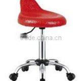 Black Red Salon Stool Cheap Salon Furniture thumbnail-2
