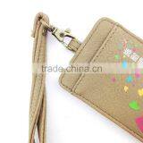 New Design Leather ID Card Holder With Rope thumbnail-3
