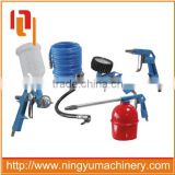professional high quality 5 pieces gravity type air hose kit