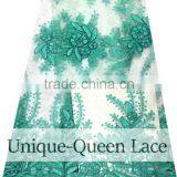 2016 High Quality French Tulle Fabric Lace / African Tulle Lace Fabrics for Party/african Lace Fabrics Tulle thumbnail-6