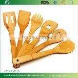 SP6-206 Bamboo Kitchenware Utensil Set of 6 , Cooking Tools Bamboo thumbnail-1