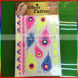 Fluorescent Light Tattoo Stickers thumbnail-1