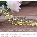 6mm 8mm 10mm 12mm 14mm Round Good Yellow Crystal Stone Natural Citrine Beads thumbnail-2