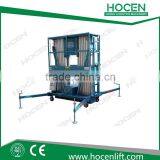 For Aerial Maintenance Working 6,8,10M Mast Hydraulic Electric Double Person Lifting Table Price