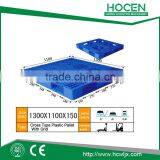 1600*1600 Plastic Pallet With 9 Feet, Single Faced Hygienic Plastic Pallet thumbnail-6