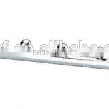 Supermarket Slatwall Mesh Display Hook With Iron Plate & Waterfall Metal Chrome Bracket GK13