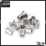 M3-M12 Open End Semi-Hexagonal Body Flat Head Hexagon Rivet Nuts thumbnail-3