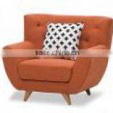French Antique Slipcovered Sofa, Living Room Linen Fabric Slipcovered Sofa, Slipcovered Sofa thumbnail-2