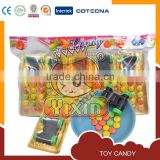 mini telescope toy with colorful hard candy