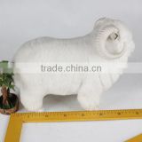 handmade plush realistic life size goat plush toy