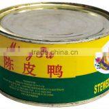 Wholesale Halal Canned Stewed Duck With Orange Peel OEM Food