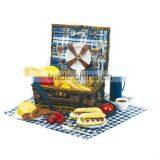 Fashion and Elegant Willow Picnic Basket thumbnail-1
