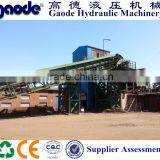 recycling hydraulic automobile crusher
