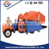 Automatic Feeding Hydraulic Concrete Spraying Car