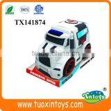 Plastic Friction Fire Engine Vehicle Toy Aerial Ladder Truck Cute Design for Kids thumbnail-3