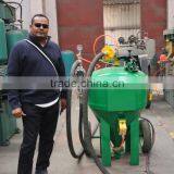 Dustless Blasting Machine, HL 1500 , 15 Cubic ft Dustless Portable Dustless Blasting Machine thumbnail-3