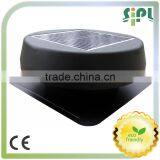 High Efficient Flat Embedded Solar Panel 12'' Air Duct Turbine Solar Attic Ventilation Fan thumbnail-5