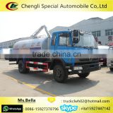 8000 liter 10000 liter DONGFENG Vacuum Pump Septic Tanker Truck