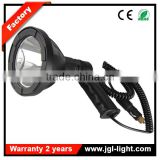 12v high power led searchlight outdoor Portable ABS housing search light hand held LED Rechargeable 10w cree car spotlight