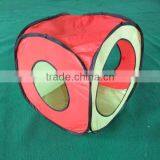 Popular Selling Good Quality Pet House 190T Polyster Folding Cat Playing House thumbnail-1