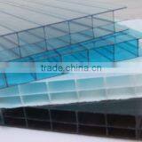 10mm 2.1x5.8m Guangzhou, China BEGREEN multi walls polycarbonate hollow sheet for greenhouse or other project