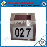 Morden Design Stainless Steel 3D Numbers for House Door in Front Arial and Size 180mm thumbnail-3