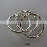 Brass Napkin Ring With Silver Plating thumbnail-1