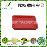 Biodegradable High Grade OEM Service Bamboo Fiber Flower Tray thumbnail-4