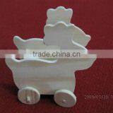 Painted Wooden Craft Serving Srorage Box Animals thumbnail-1