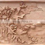 Stone Birds Statue Relief Sculpture thumbnail-1
