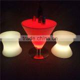 Modern Solar Charging Growing Lighting Colors Change Plastic LED Stool With CE,ROHS,SGS Certificate thumbnail-4