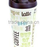 Plastic Cap Tumbler Custom Design Mugs thumbnail-1