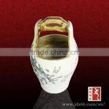Special Design Excellent Quality Glaze Ceramic Basket for Art Collection thumbnail-2